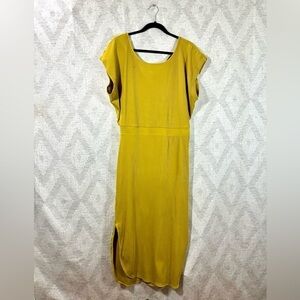 daily practice dolman sleeve midi dress size 1X
